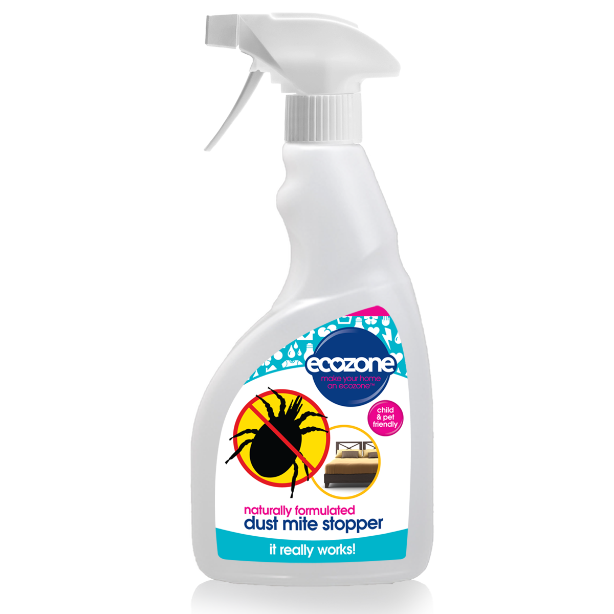 EcoZone Stofmijt spray 500 Milliliter