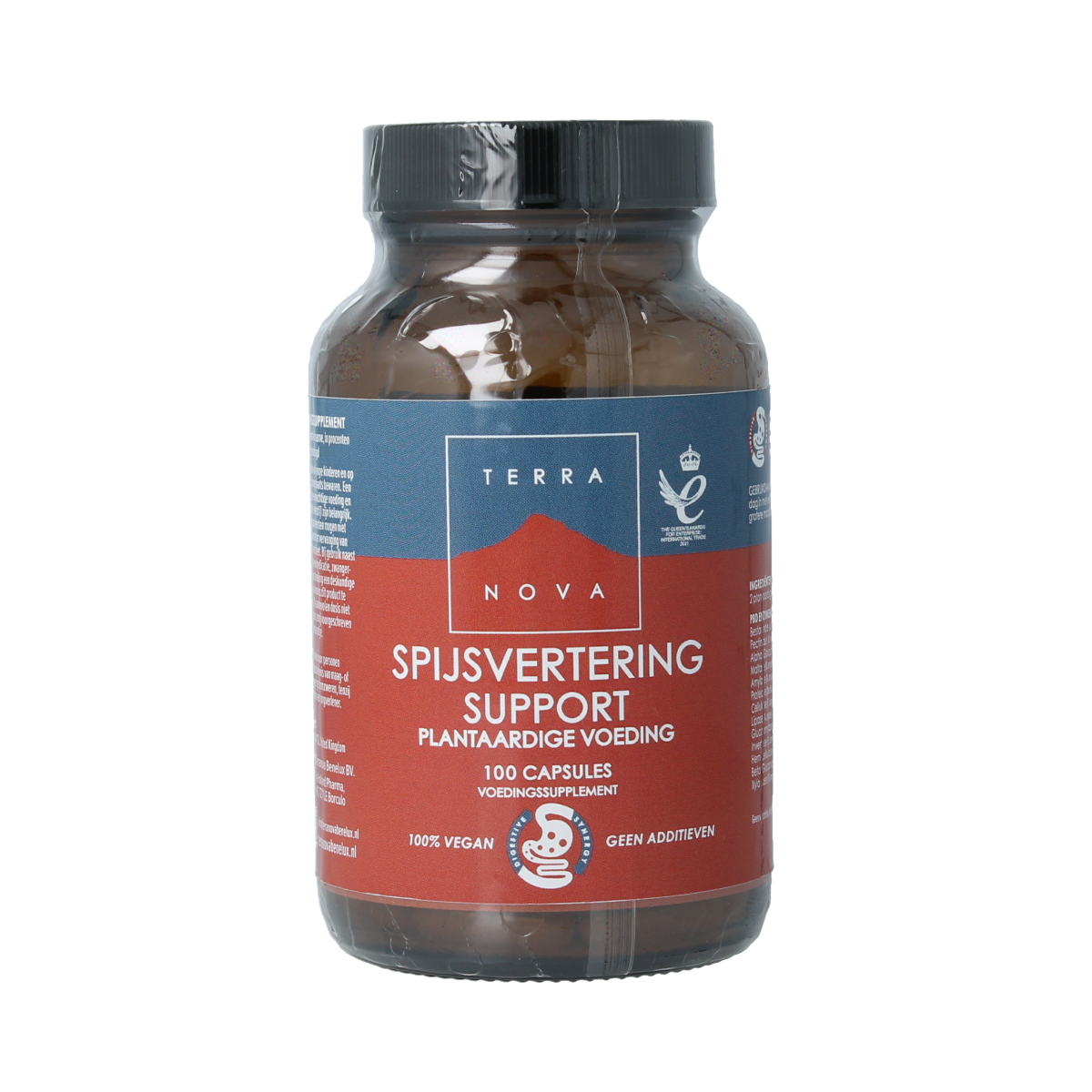 Terranova Spijsvertering plantaardige voeding 100.00 Vegetarische capsules