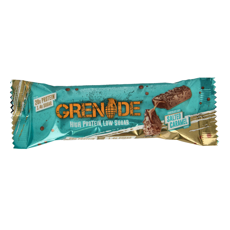 Grenade High protein bar chocolate chip salted caramel 60 Gram