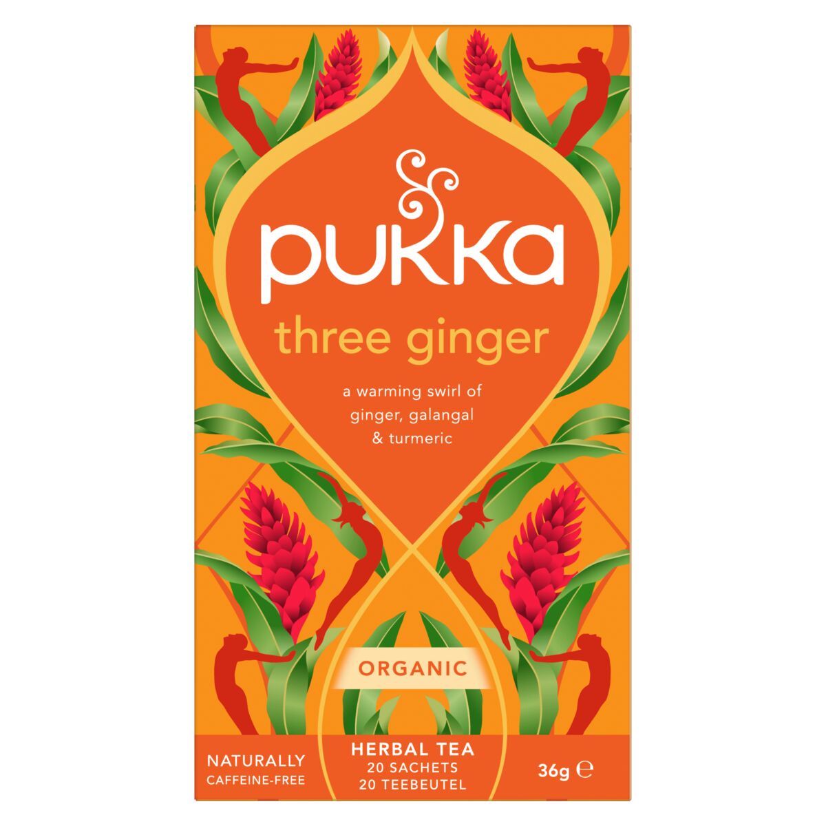 Pukka Three ginger bio 20 Zakjes