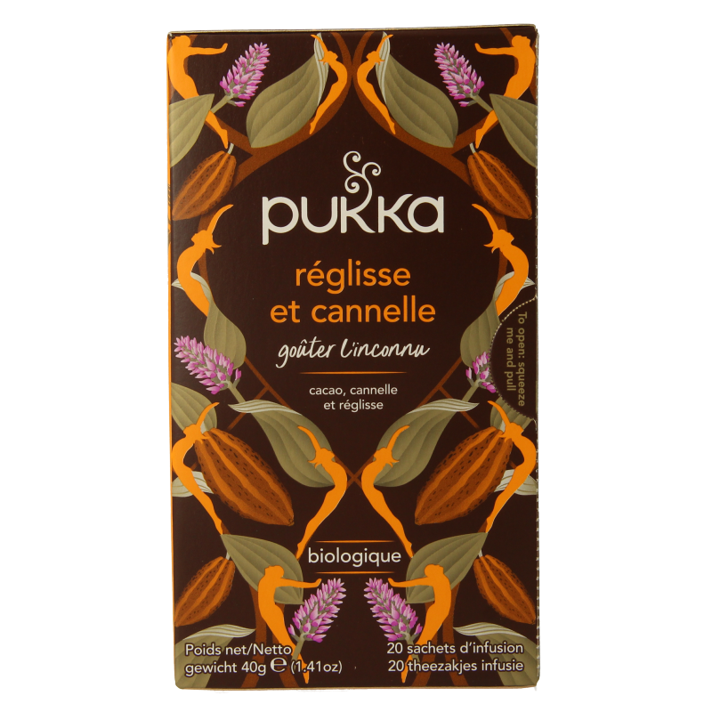 Pukka Licorice & cinnamon thee bio 20 Zakjes