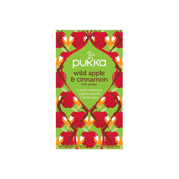 Pukka Wild apple & cinnamon bio 20.00 Zakjes