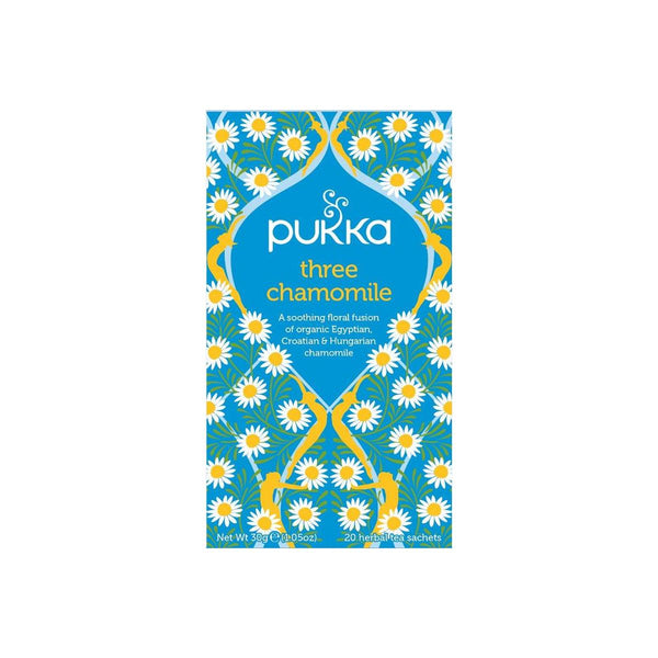 Pukka Three chamomile bio  20.00 Zakjes