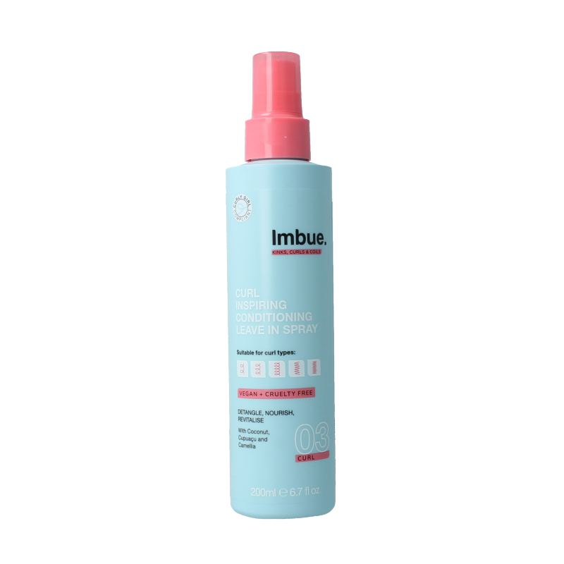 Imbue Curl inspiring conditoner leave in spray 200 Milliliter