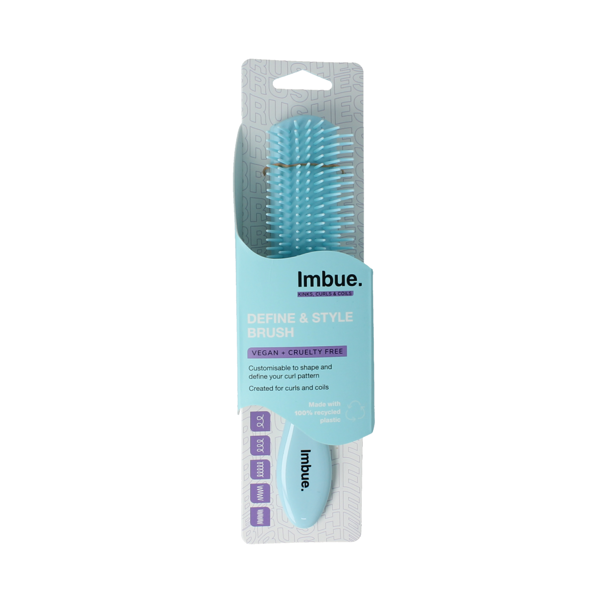 Imbue Defining & style brush 1.00 Stuks