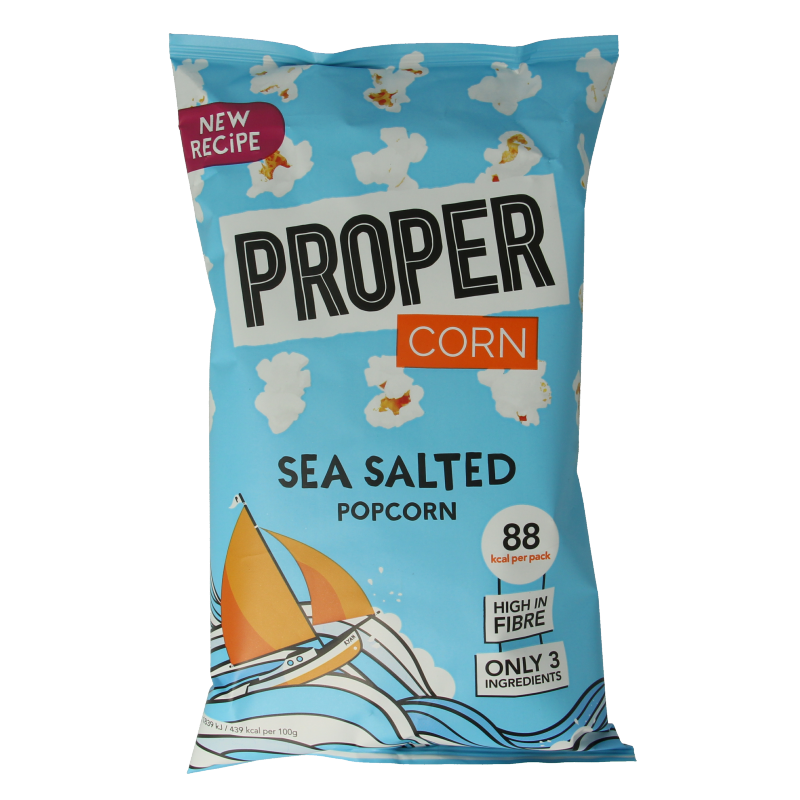 Proper Corn Popcorn lightly sea salted 20 Gram