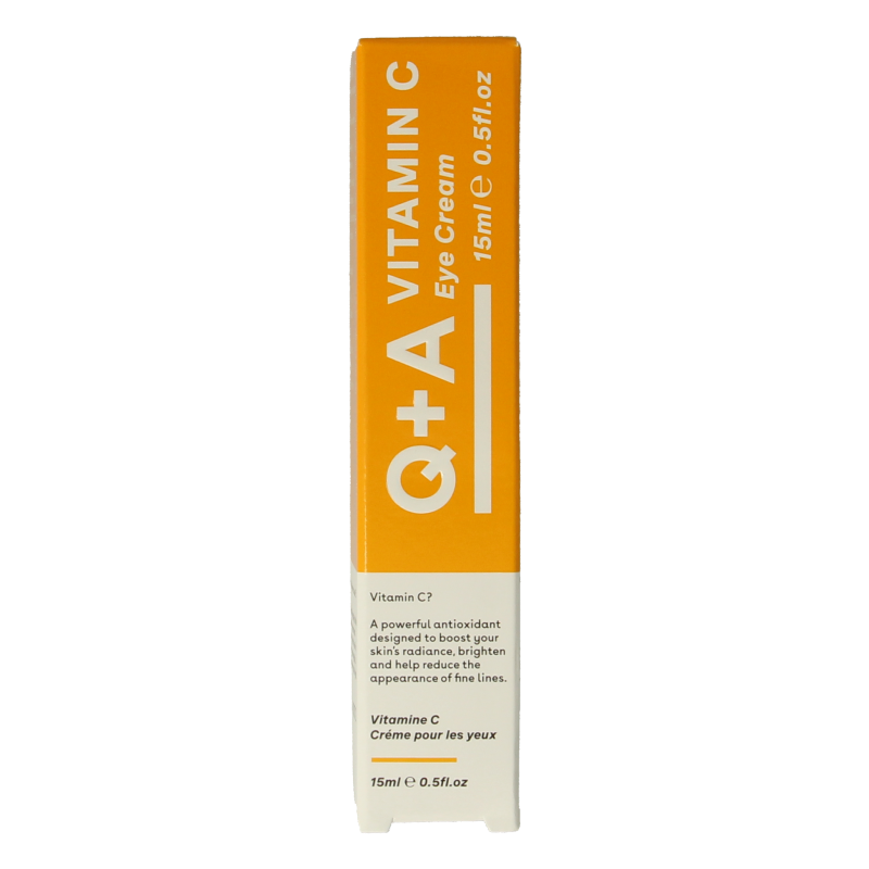 Q+A Vitamine C eye cream 15 Milliliter