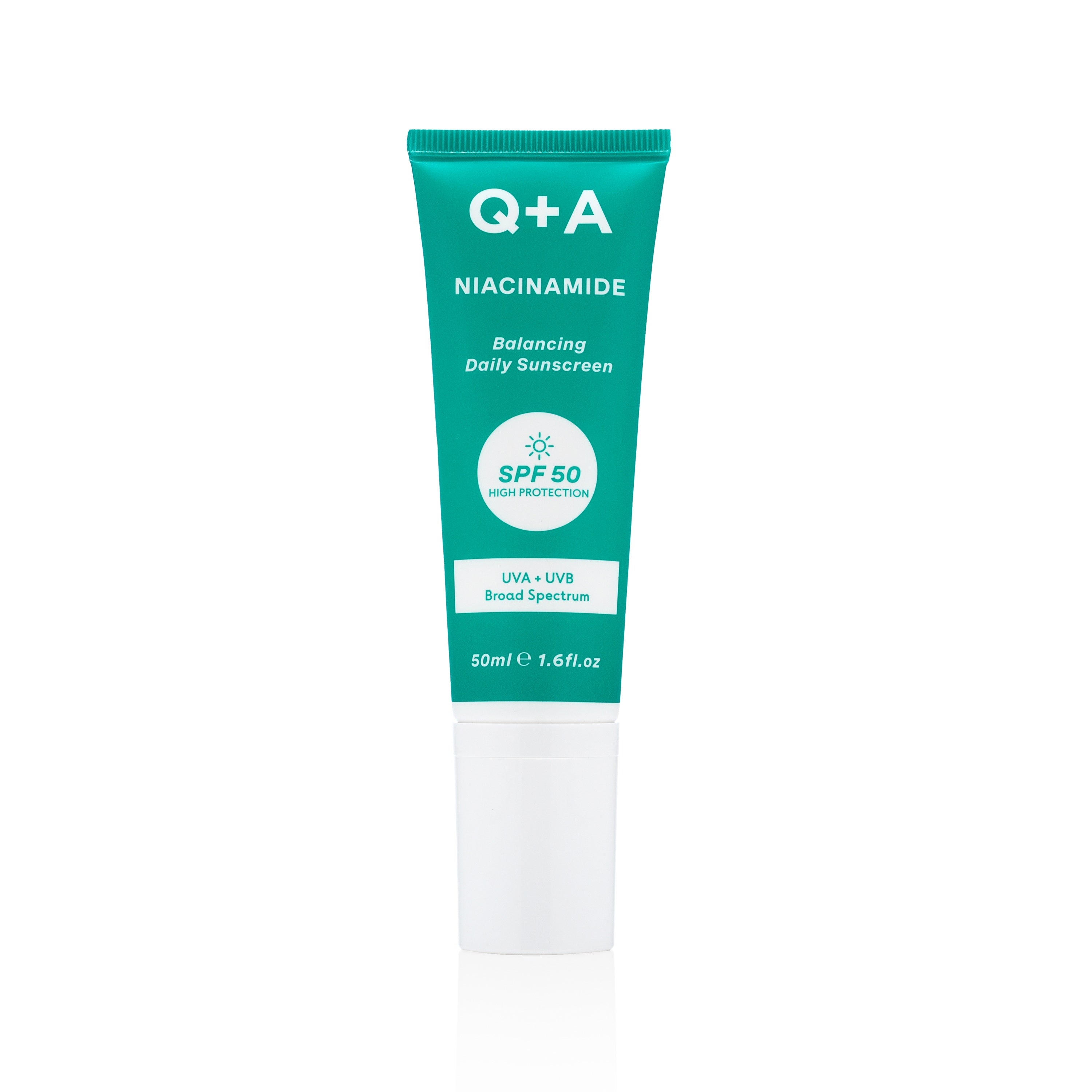 Q+A Niacinamide Face Cream SPF50 50.00 Milliliter
