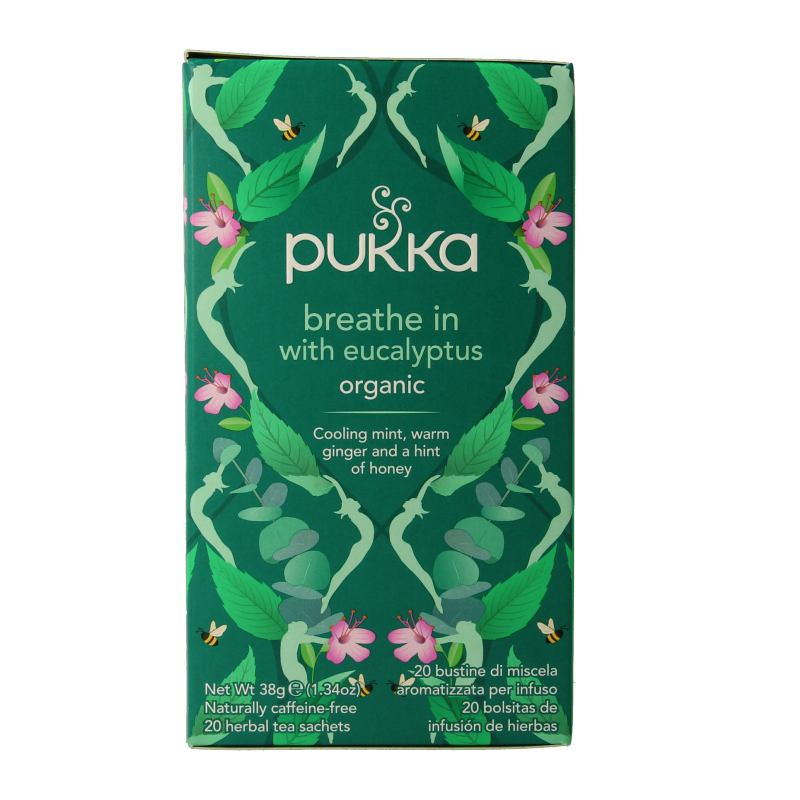 Pukka Breathe in bio 20 Zakjes