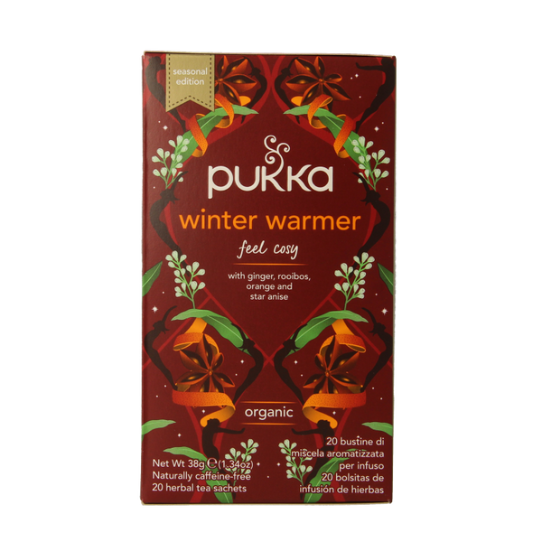 Pukka Winter warmer bio 20 Zakjes