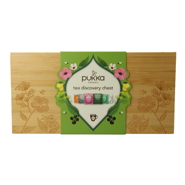 Pukka Tea discovery chest bio 42 Stuks