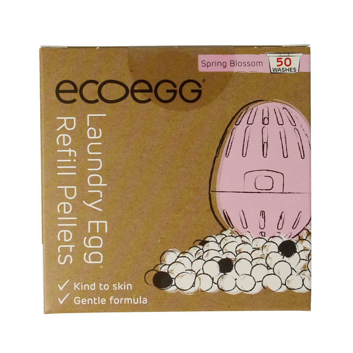 Eco Egg Laundry egg refill - 50 - spring blossom 1.00 Stuks