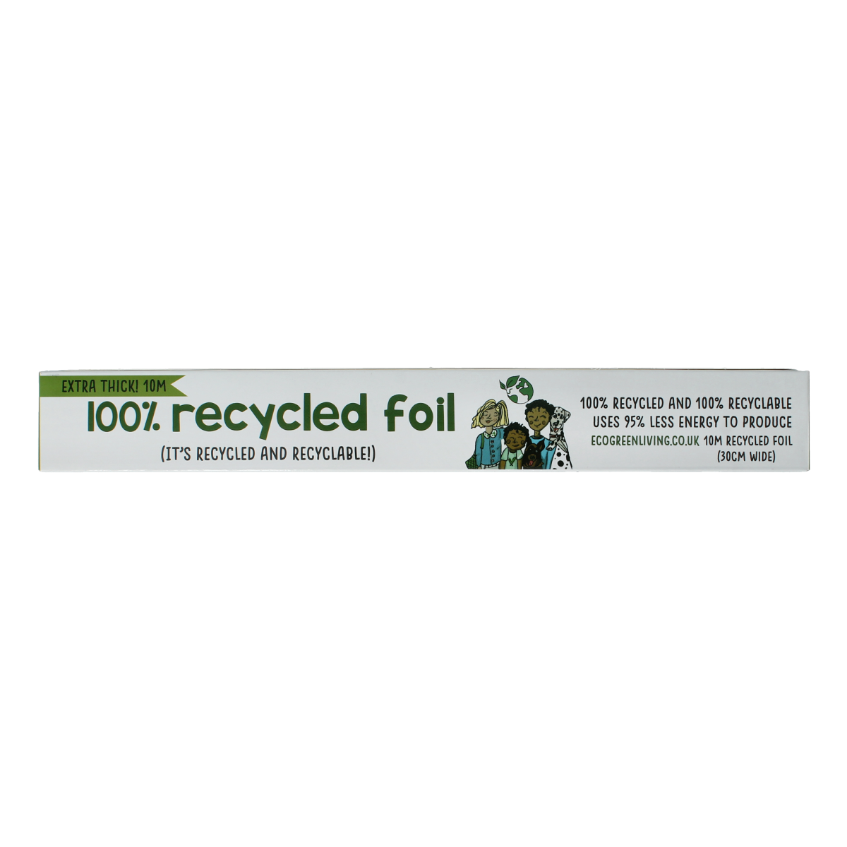 Eco Green Living Aluminiumfolie 10 meter 1.00 Stuks