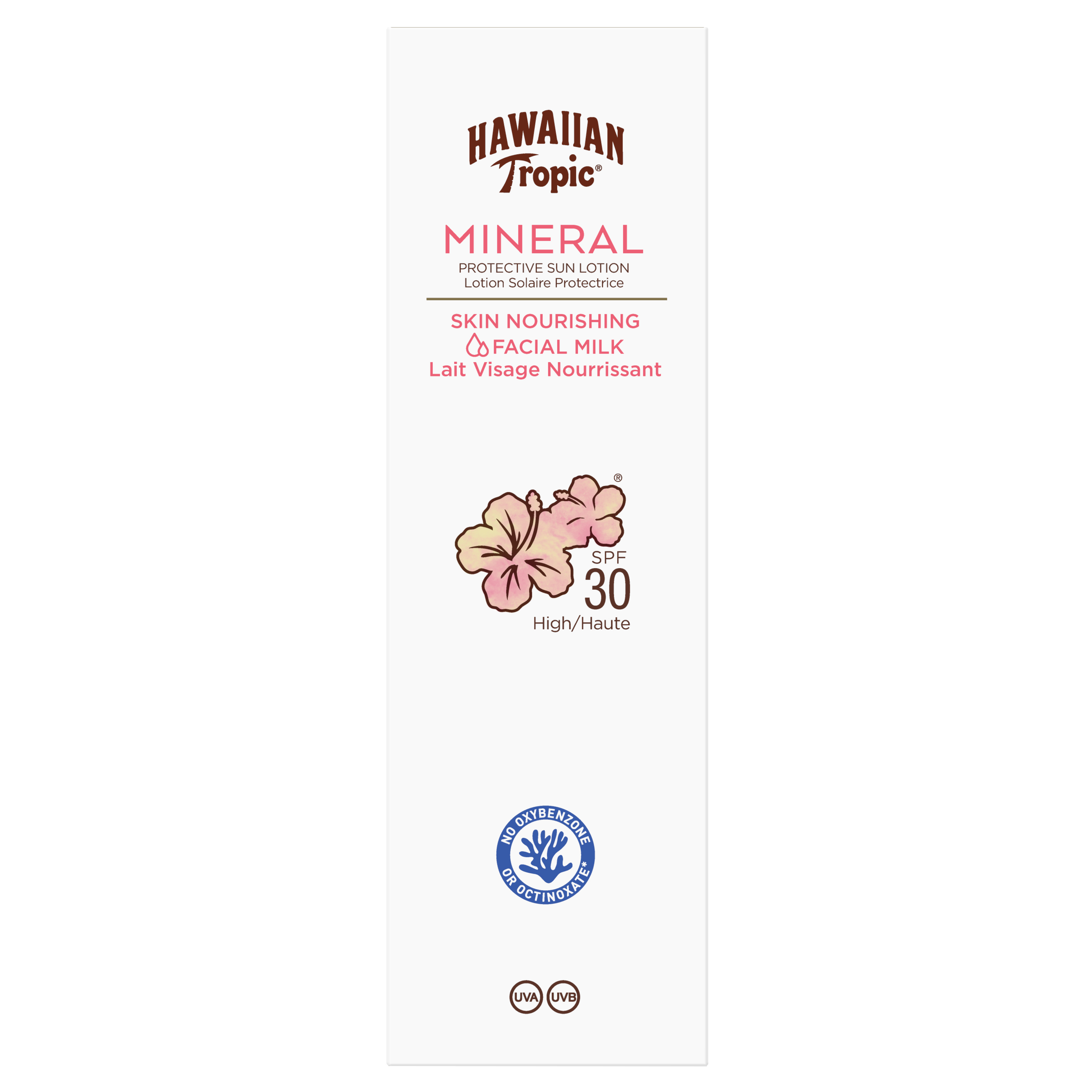 Hawaiian Tropic Mineral sunmilk face SPF30 50 Milliliter