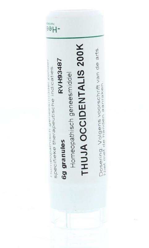 Homeoden Heel Thuja occidentalis 200K 6 Gram