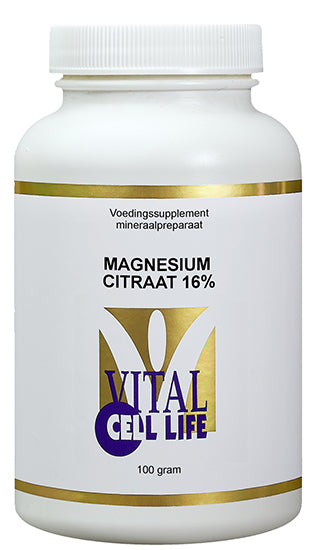 Vital Cell Life Magnesium citraat 160mg poeder 100 Gram