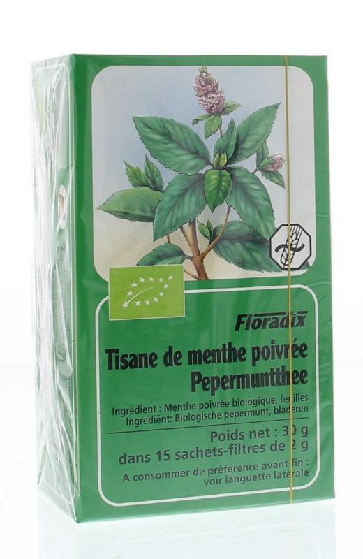 Salus Pepermunt thee bio 15 Zakjes