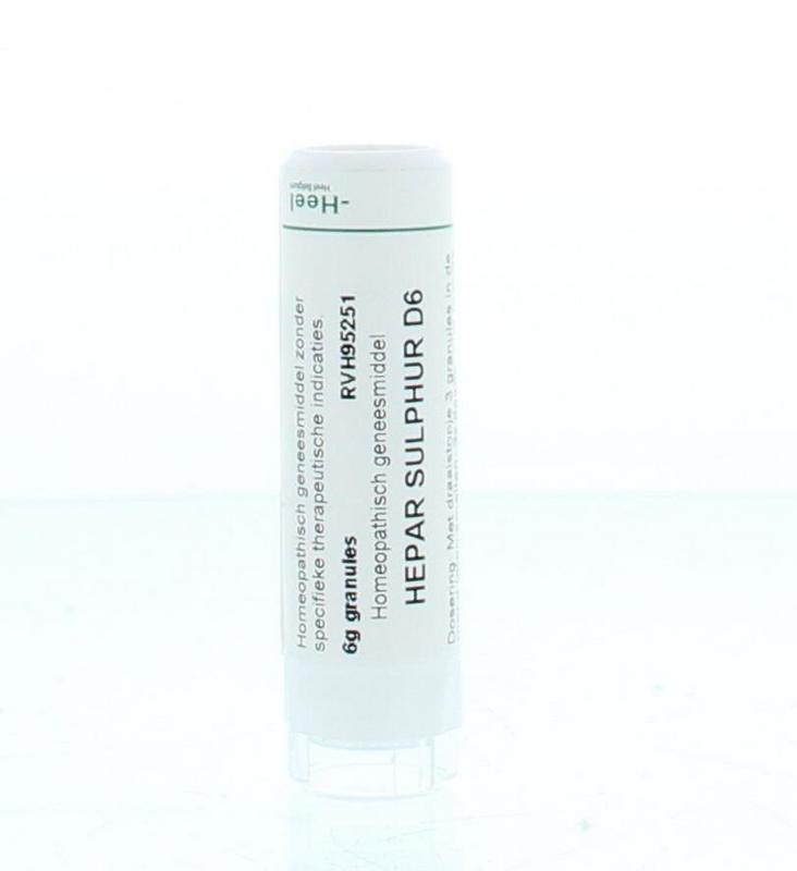 Homeoden Heel Hepar sulphur D6 6 Gram