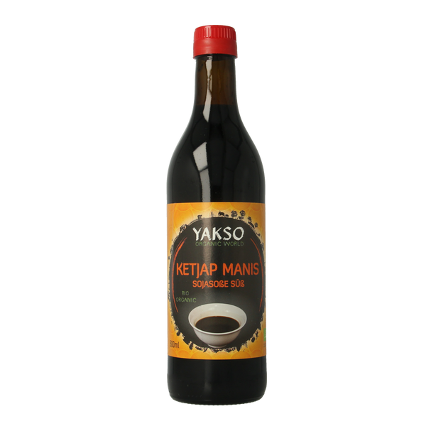 Yakso Ketjap manis bio 500.00 Milliliter