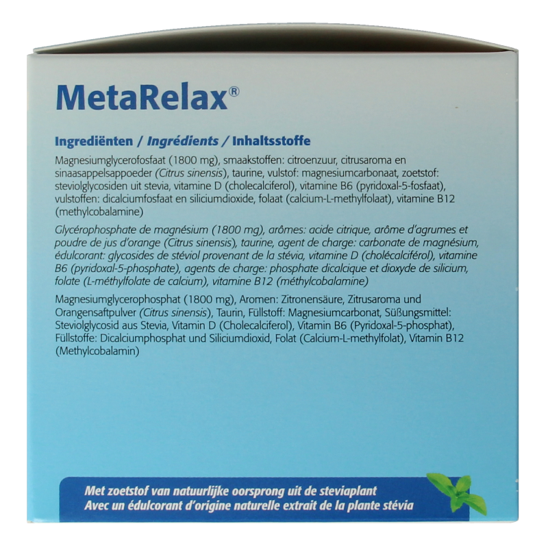 Metagenics Metarelax sachets 40 Sachets