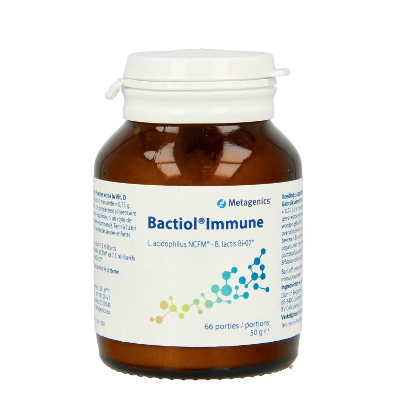 Metagenics Bactiol immune 66 porties 140 Gram