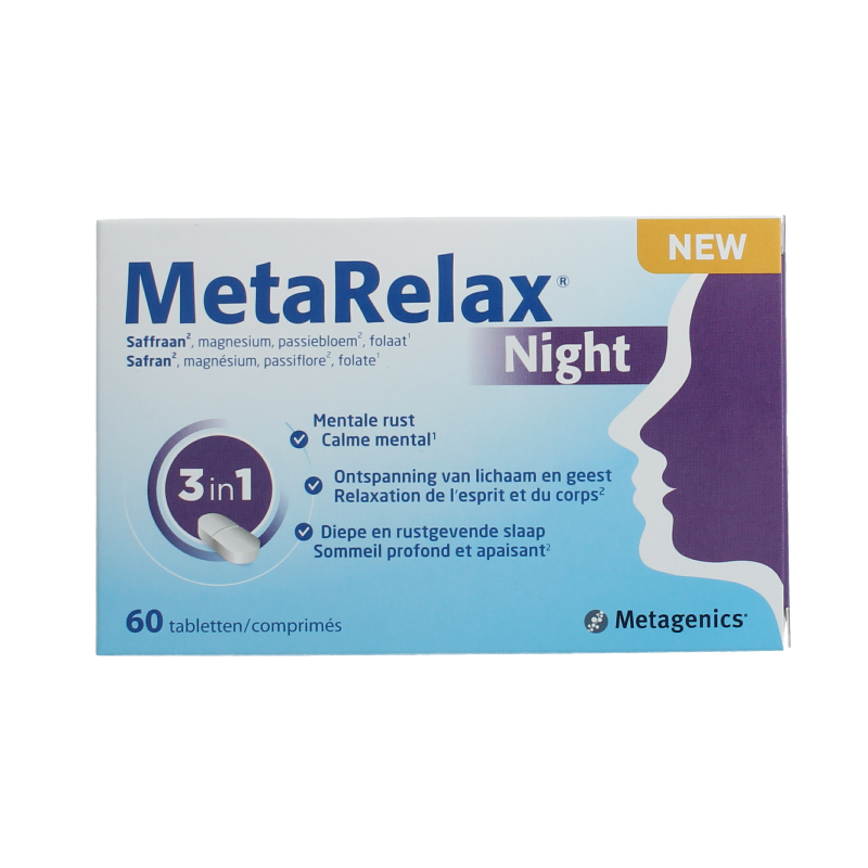 Metagenics Metarelax night 60 Tabletten