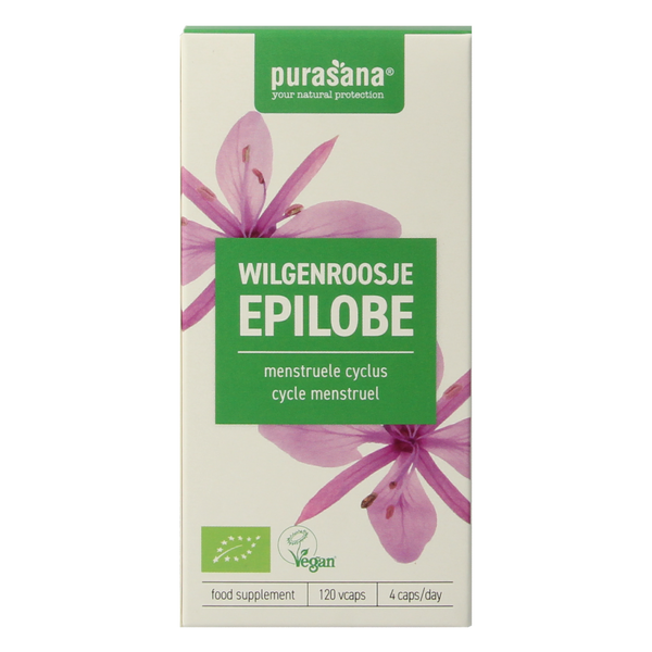 Purasana Wilgenroosje vegan bio 120.00 Vegetarische capsules