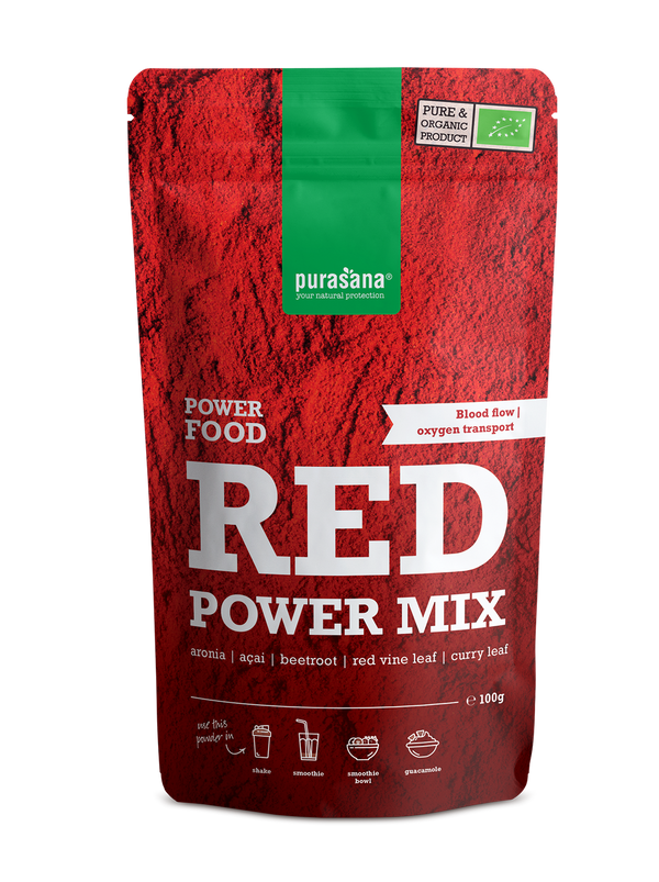 Purasana Red power mix bio 100.00 Gram