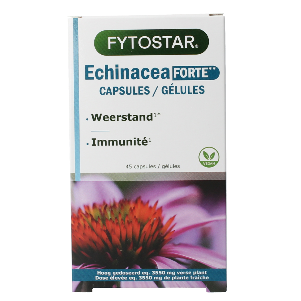 Fytostar Echinacea forte 1215 45.00 Capsules