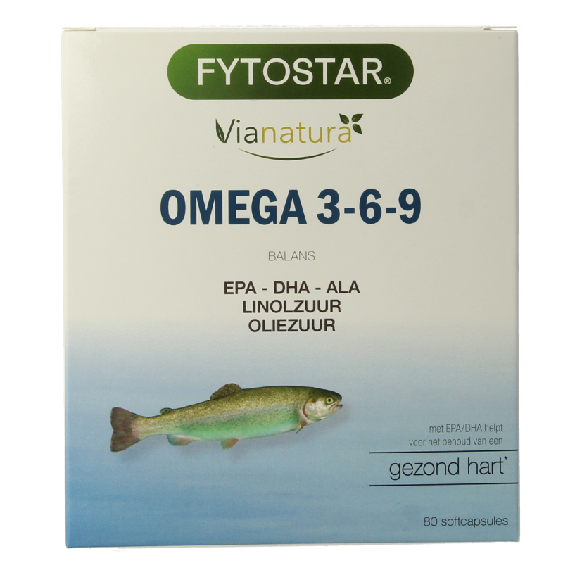 Fytostar Vianatura omega 3-6-9 80 Capsules