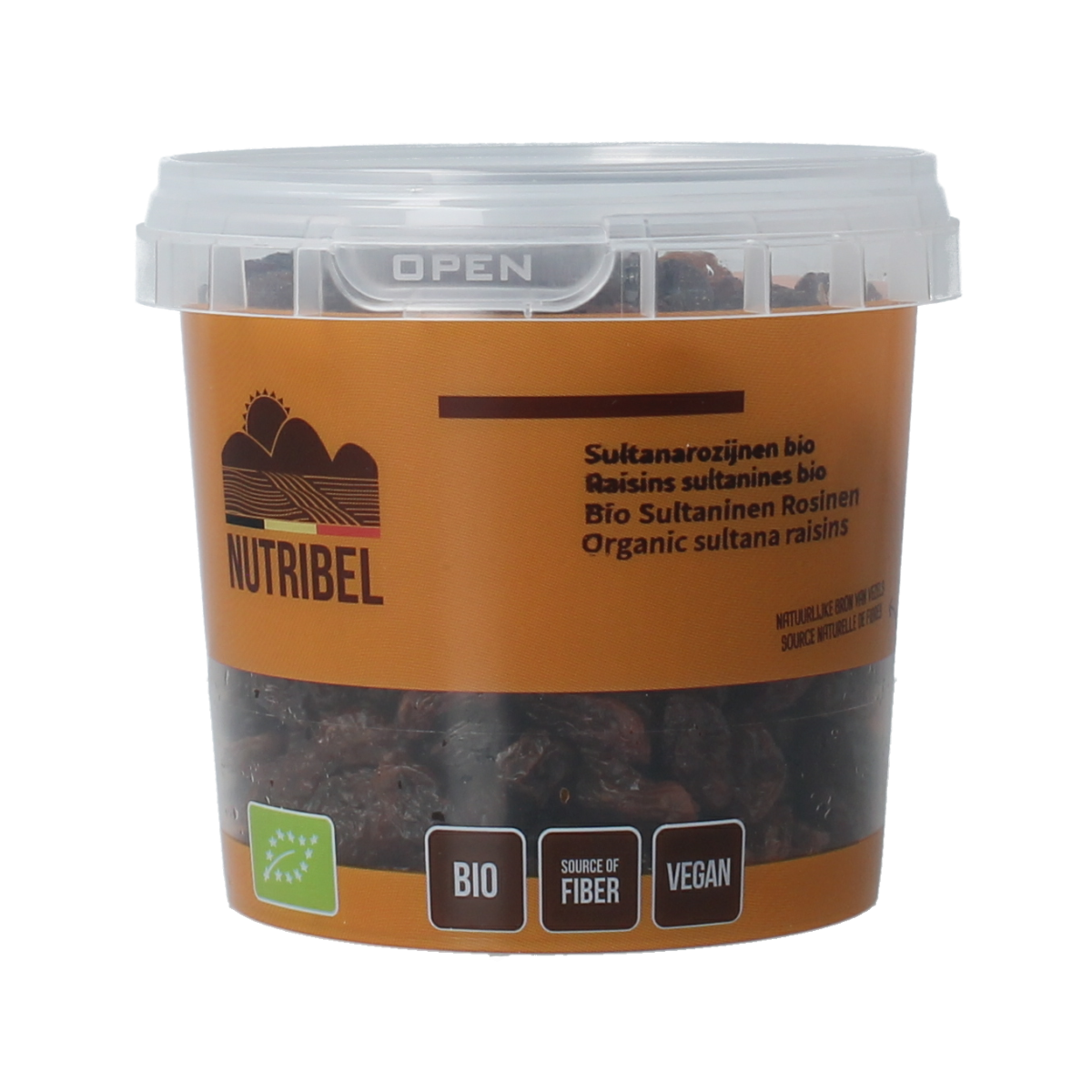 Nutribel Rozijnen sultana bio 200.00 Gram