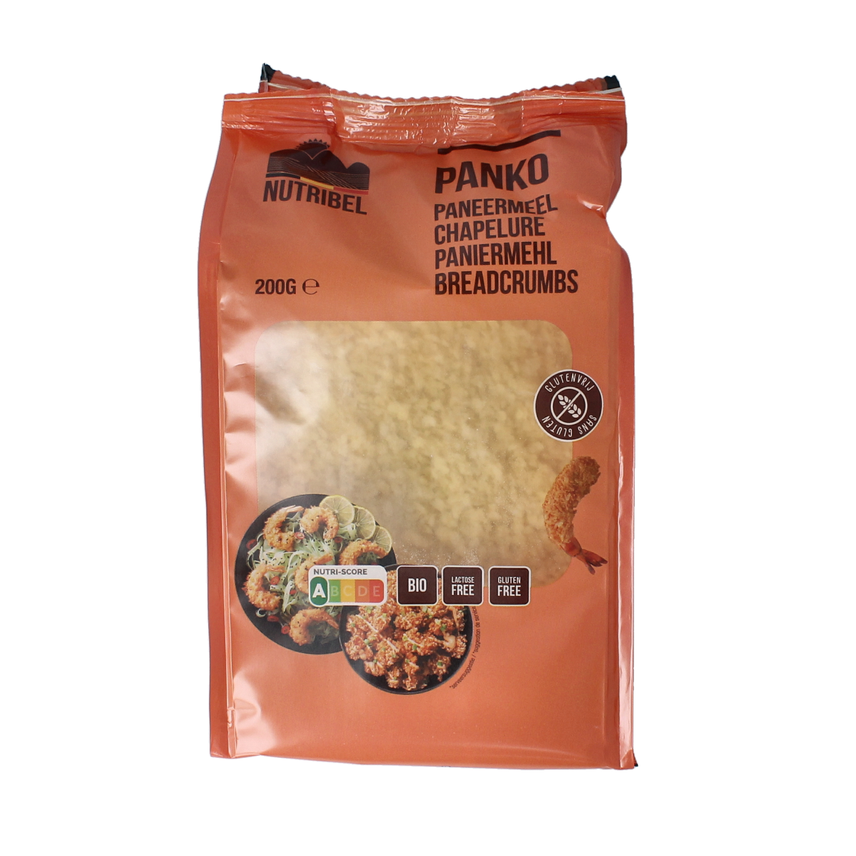 Nutribel Panko paneermeel glutenvrij bio 200.00 Gram