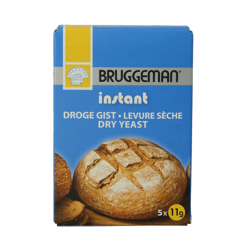 Bruggeman Instant gist (5 x 11 gram) 55 Gram