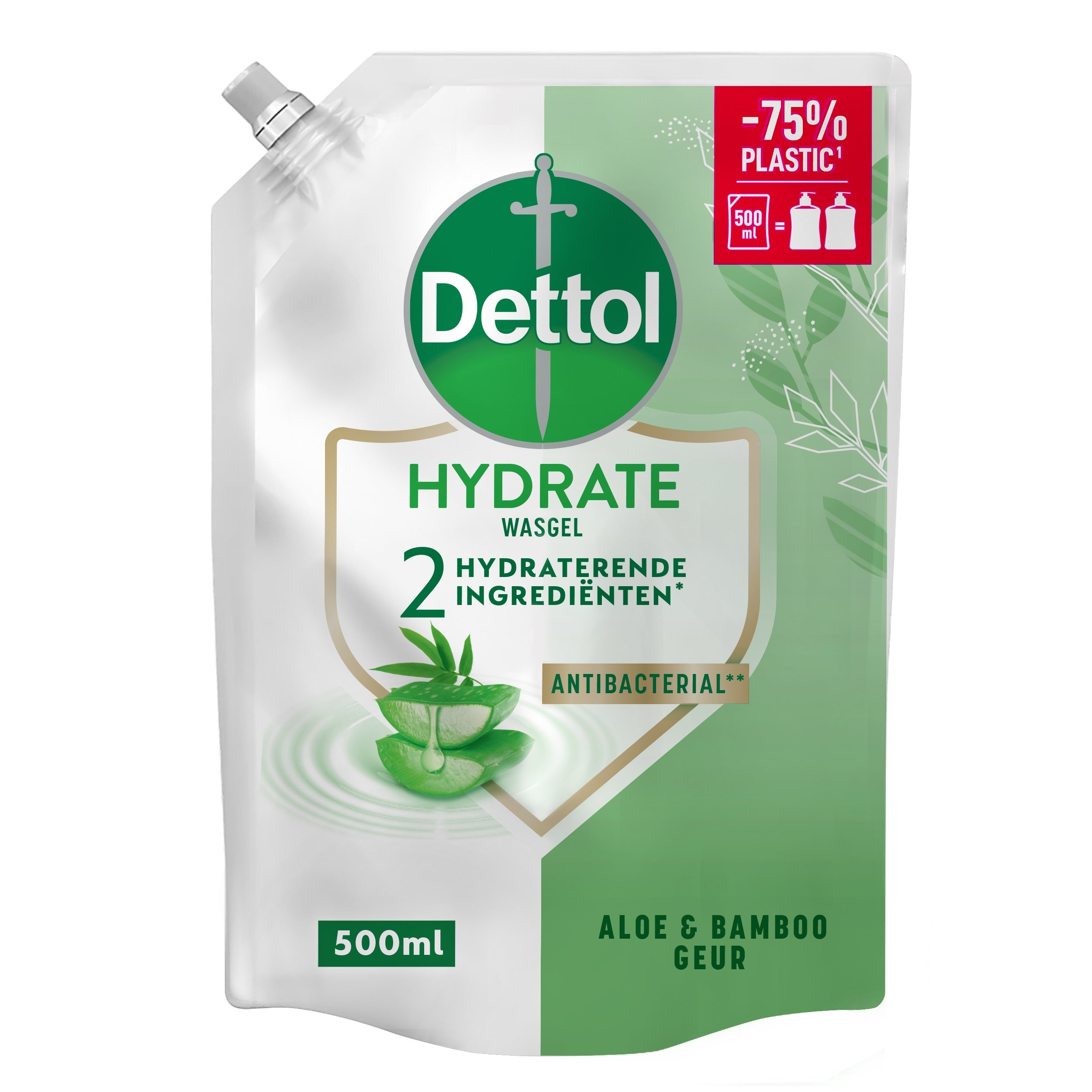 Dettol Refill handzeep hydra aloe vera 500 Milliliter