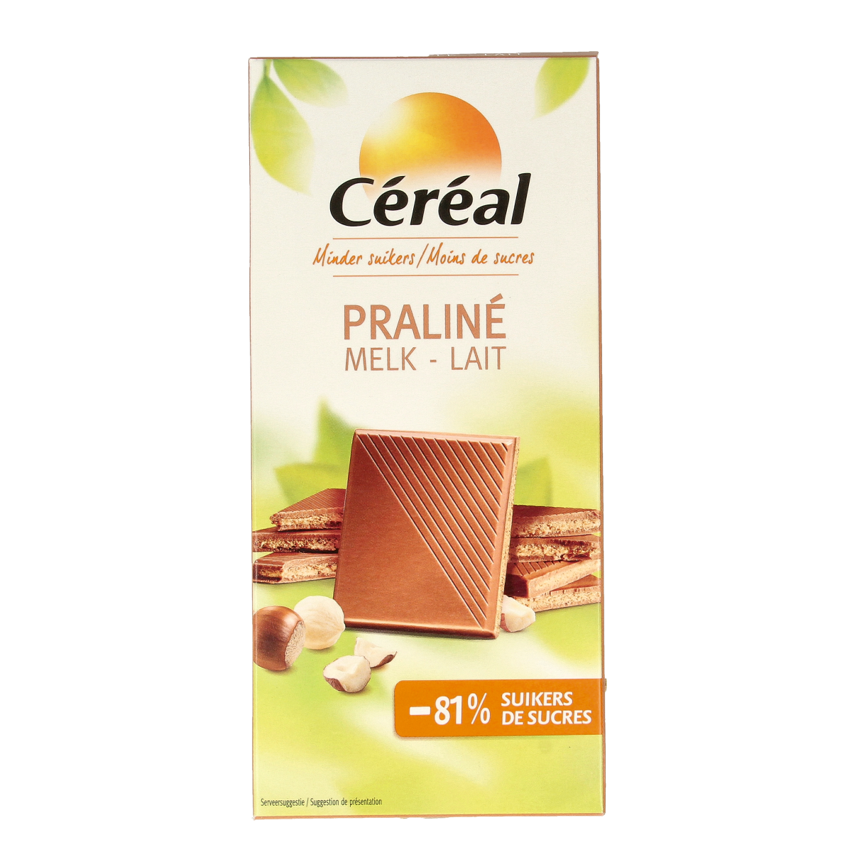 Cereal Tablet praline maltitol 100.00 Gram
