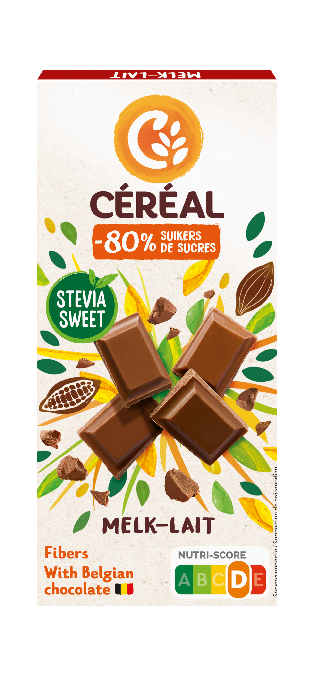 Cereal Chocolade tablet melk 85.00 Gram