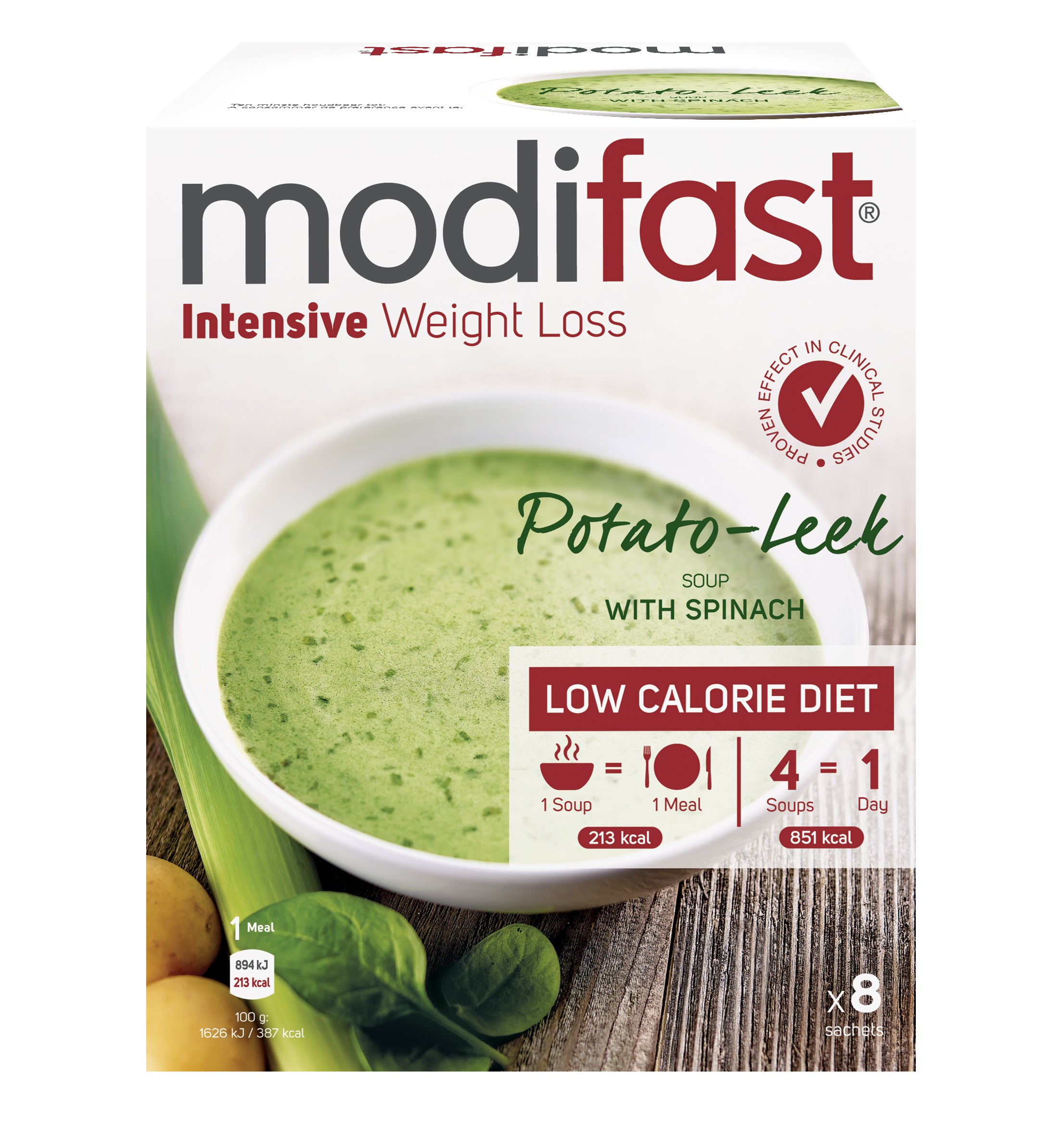 Modifast Intensive soup potato-leek 440.00 Gram