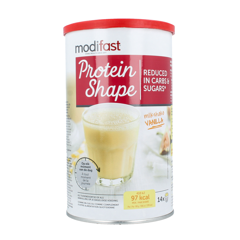 Modifast Proteine shape milkshake vanille 420 Gram