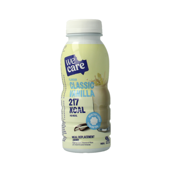 WeCare Meal replacement drink classic vanilla 236 Milliliter