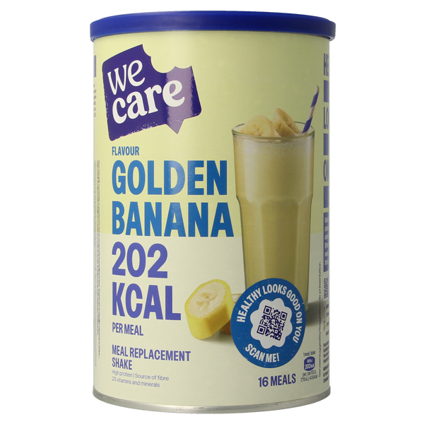 WeCare Meal replacement shake golden banana 436.00 Gram
