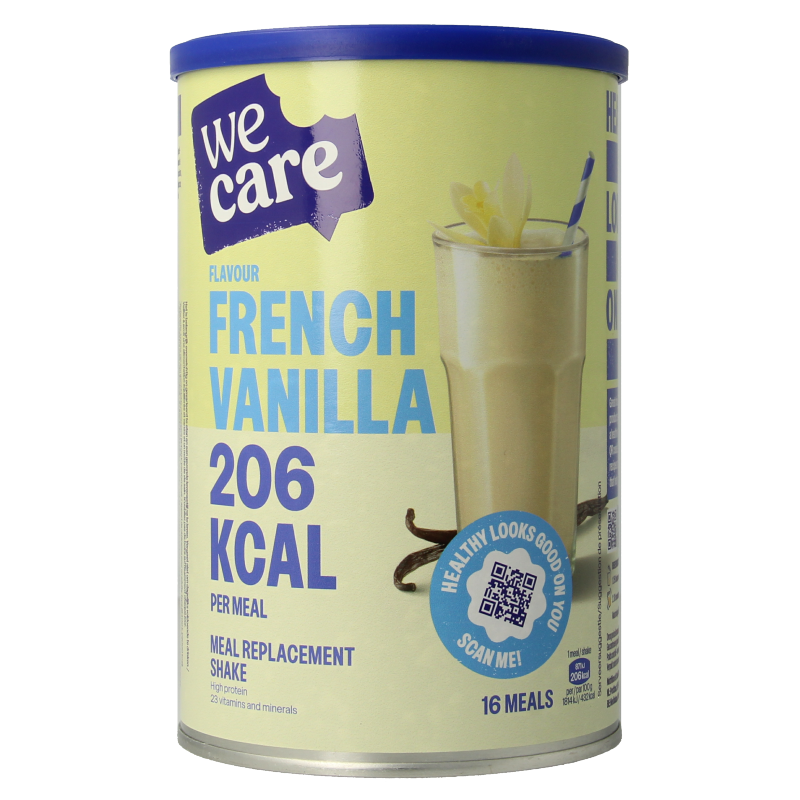 WeCare Meal replacement shake French vanilla 436 Gram