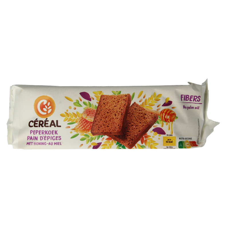 Cereal Peperkoek met honing 300 Gram