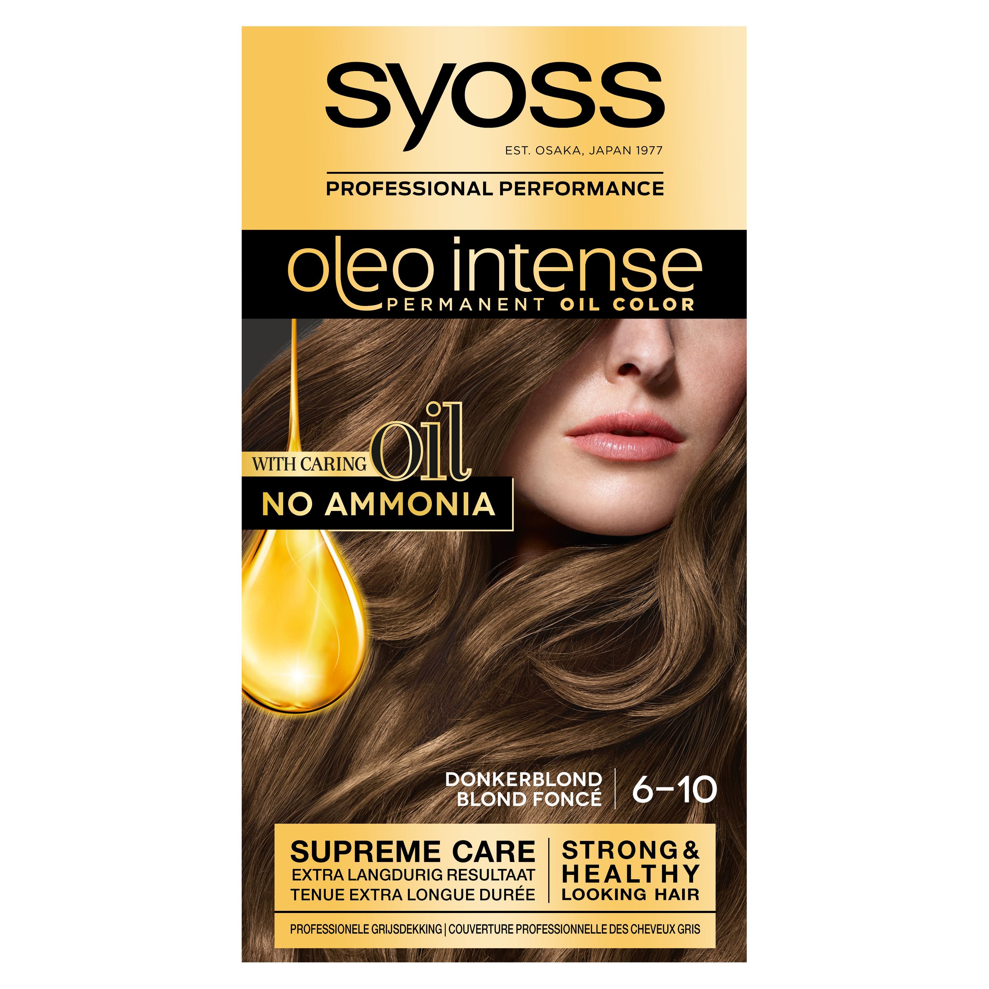 Syoss Color Oleo Intense 6-10 donkerblond haarverf 1 Set