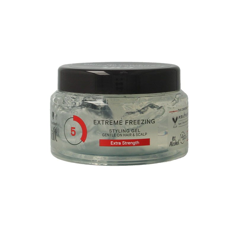 Taft Freezing gel extreme pot 250 Milliliter