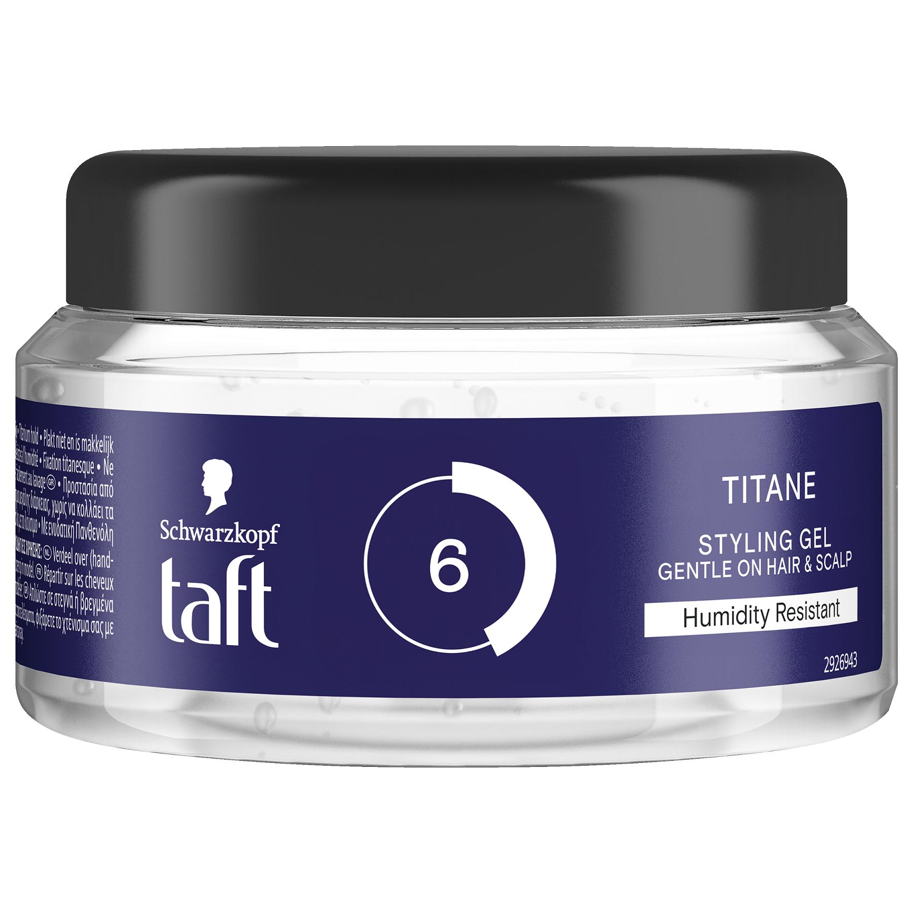 Taft Power gel titane pot 250.00 Milliliter
