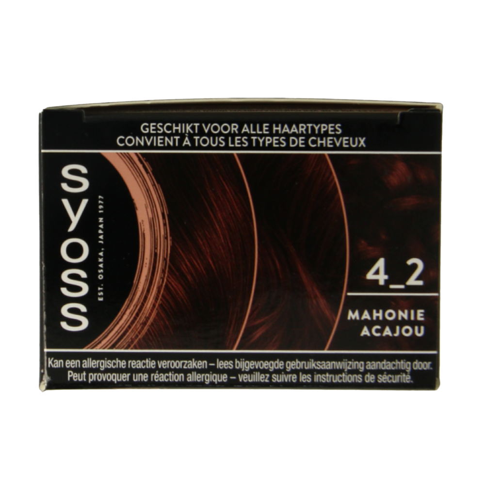 Syoss Color baseline 4-2 mahogany brown 1.00 Set