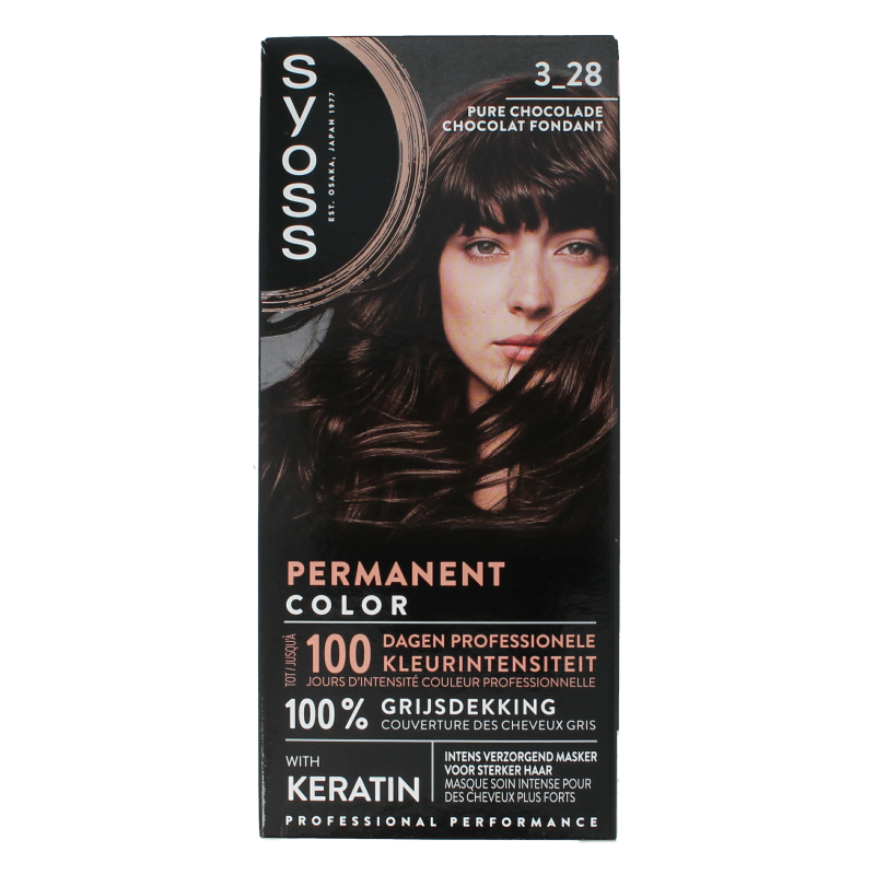 Syoss Color baseline 3-28 dark chocolate 1 Set