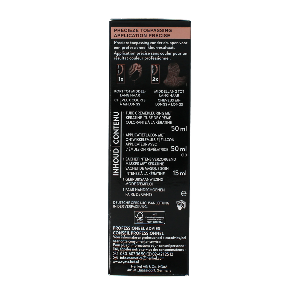 Syoss Color baseline 4-15 dusty chrome 1.00 Set