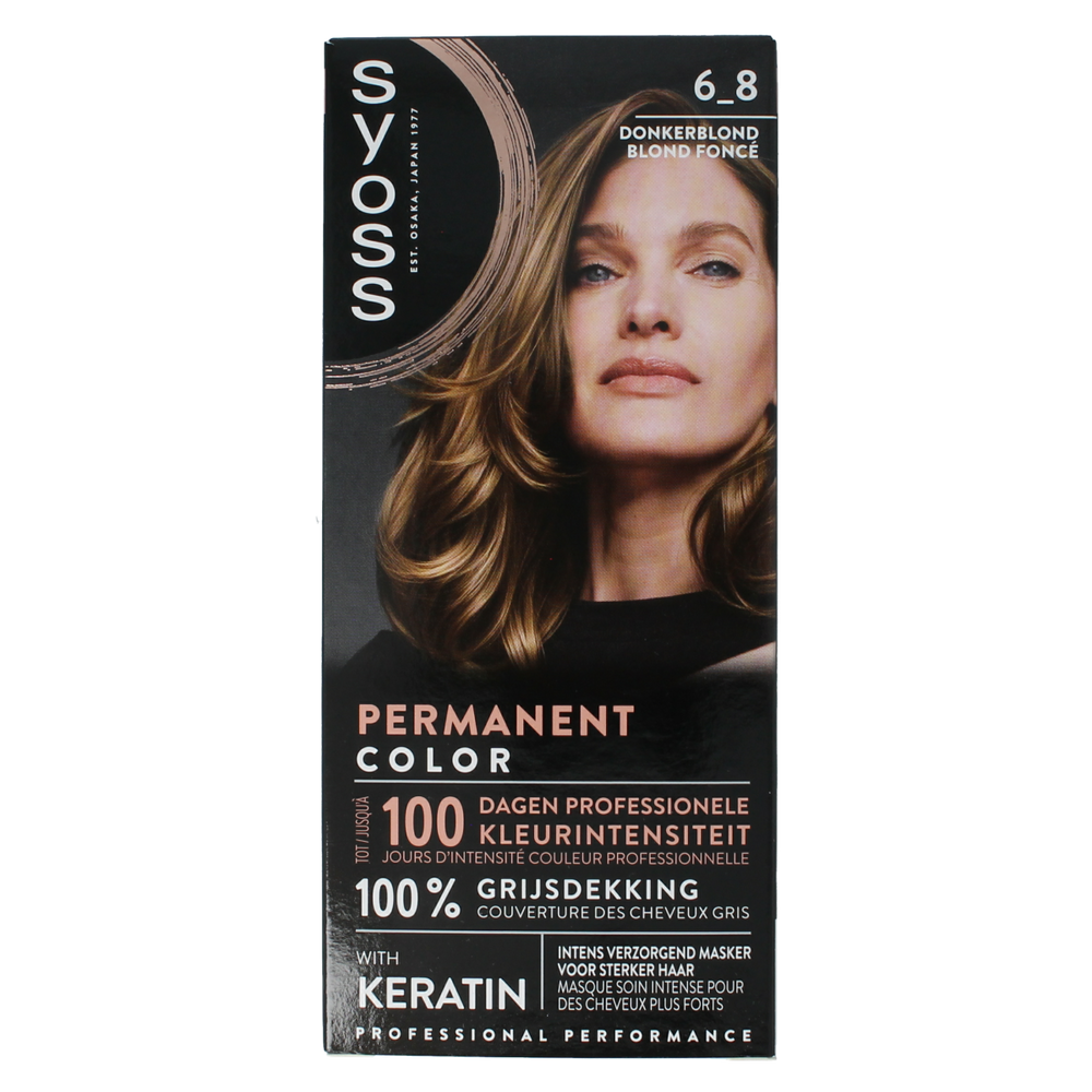 Syoss Color baseline 6-8 dark blond 1.00 Set