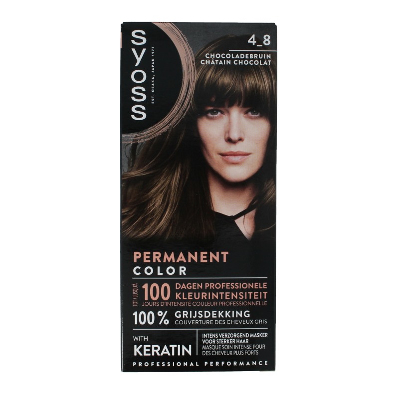 Syoss Color baseline 4-8 choco brown 1 Set